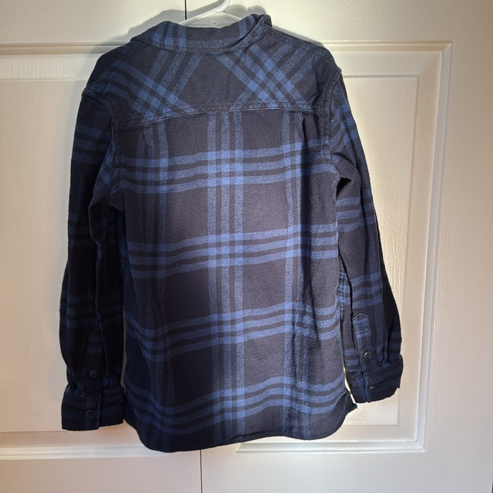 Gap Kids Boys Organic Cotton Flannel Shirt - Picture 7 of 10
